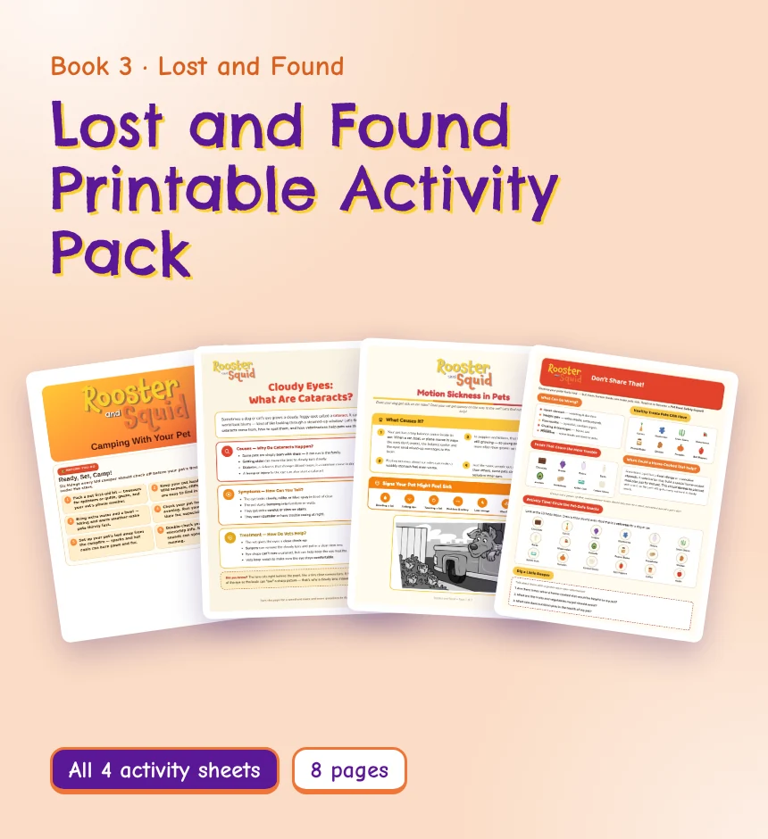 Lost and Found Printable Activity Pack
