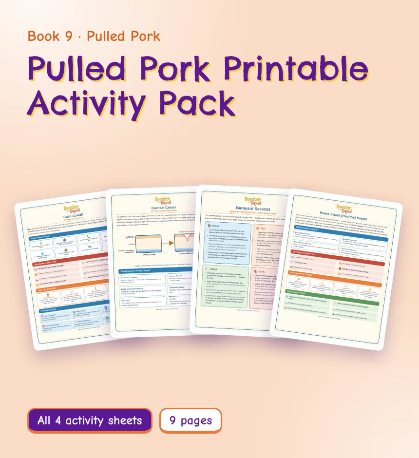 Pulled Pork Printable Activity Pack
