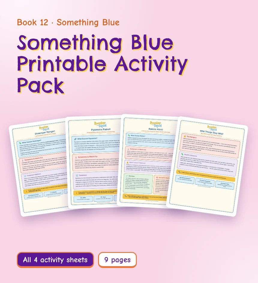 Something Blue Printable Activity Pack